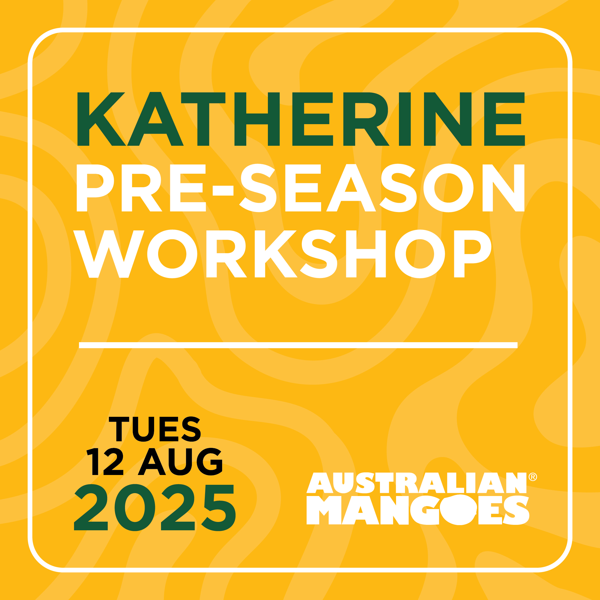 Katherine Pre-season Roadshow