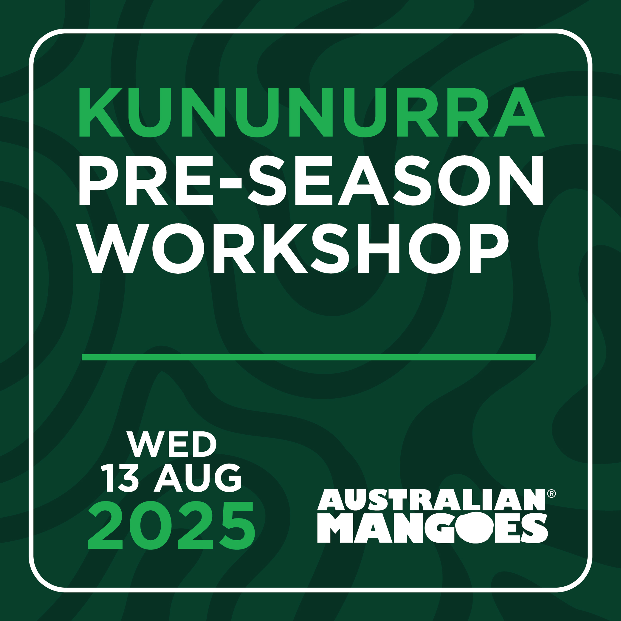 Kununurra Pre-season Roadshow